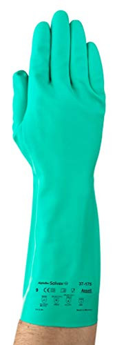 ANSELL 012-37-175-8 SOLVEX 37175 GRN 15ML CTFLK UNSUP13 NIT 8