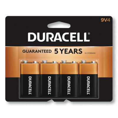 DURACELL 243-MN16RT4Z DURACELL COPPERTOP 9V RECLOSEABLE