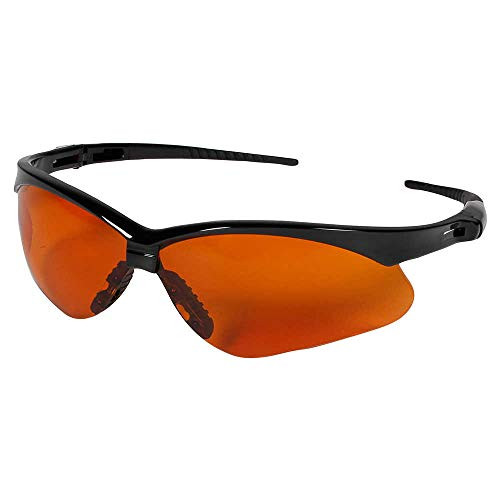 KLEENGUARD 412-19642 NEMESIS BLK FRM SAFETY GLASSES COPPER BLU SHIELD