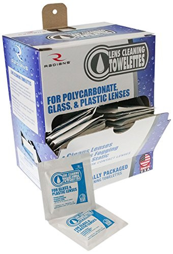 RADIANS 292-LCD100 LENS CLEANING WIPES  ANTI-FOG  A-S  BX/100
