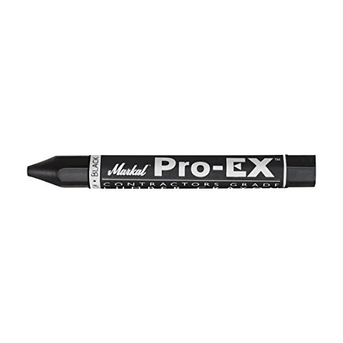 MARKAL 434-80383 MA BLACK PRO-EX EXTRUDEDLUMBER CRAYON