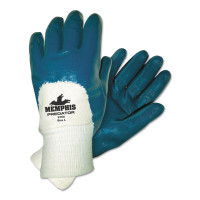 MEMPHIS GLOVE 127-9750 PREDATOR NITRILE COATEDPALM W/JERSEY LI