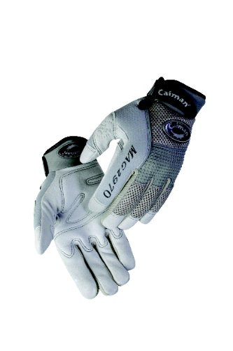 CAIMAN 607-2970-XL MECH GLOVE GRY SPLIT DEER PALM