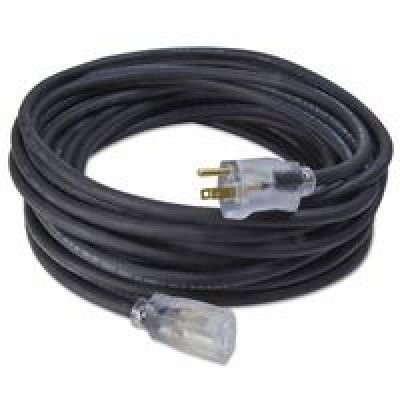 SOUTHWIRE 172-036790008 100 BL 12/3 RUBBER SJOOW UL EXT CORD W/LIT ENDS