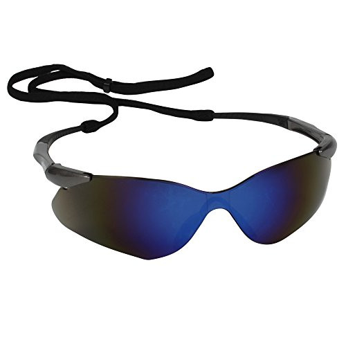 KLEENGUARD 412-20471 NEMESIS VL SAFETY GLASSES GUNMETAL FRAME BLUE MI