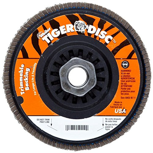 WEILER 804-50008 4-1/2 X5/8-11 TYPE 29 STYLE GR. WHEEL 80 GRIT