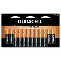 DURACELL 243-MN1500B20Z (PK/20) COPPERTOP AA 20PACK