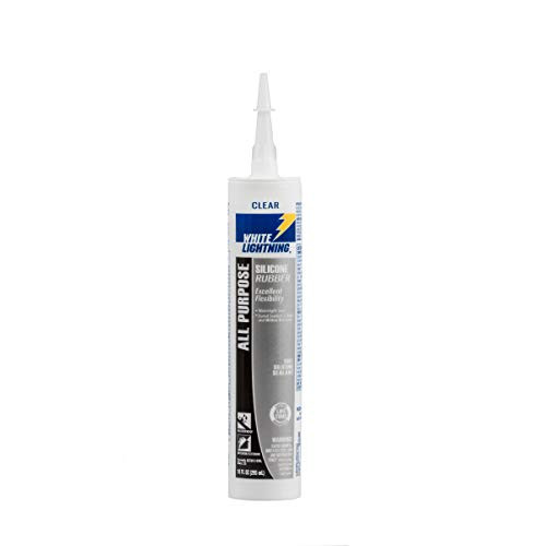 WHITE LIGHTNING 425-W11121010 ALL PURPOSE SILICONE RUBBER WHITE