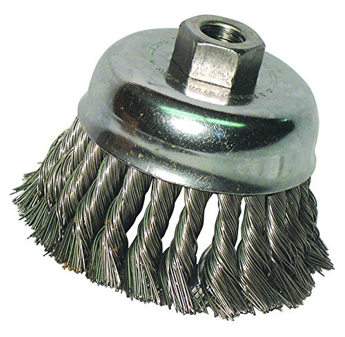 ANCHOR BRAND 102-R3KC14S ANCHOR 2-3/4 KNOT CUP BRUSH .0144 SS 5/8-11 RET