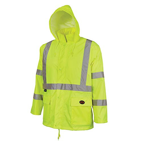 PIONEER 852-V1080360U-2XL 5619U HI-VIZ RAINSUIT GREEN