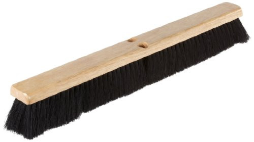 WEILER 804-42135 24 COARSE FLOOR BRUSH BLK. TAMPICO W/1-ROW TEM