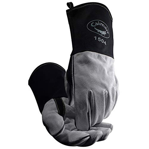 CAIMAN 607-1504-1 GLOVE  GRAY  FR CUFF  KONTOUR  KEVLAR
