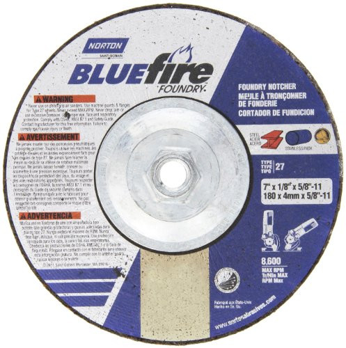NORTON 547-66252843232 T27-7X1/8X5/8-11 NOR BLU F FNDRY
