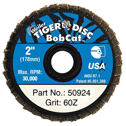 WEILER 804-50924 2 BOBCAT ABRASIVE FLAP60Z