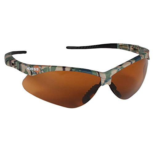 KLEENGUARD 412-19644 NEMESIS CAMO SAFETY GLASSES BRONZE LENS CORDED
