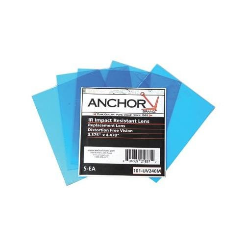 ANCHOR BRAND 101-UV038J PK/5 JACKSON REPL LENS EQ 3015038 3.54 X 4.33