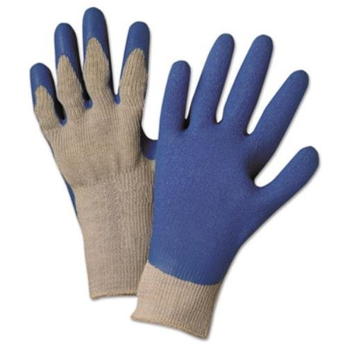 ANCHOR BRAND 101-6030-S ANCHOR 6030S PREMIUM GREY KNIT BLUE LATEX PALM