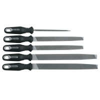 NICHOLSON 183-22150HIN FILE SET 5PC NICH GREENW/HANDLE