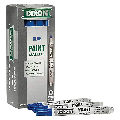 DIXON TICONDEROGA 464-80228 BLUE PAINT MARKER