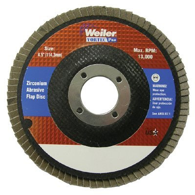 WEILER 804-31356 5 WOLV ANGLED PHENOLICBACK 40Z 7/8 ARB HOLE