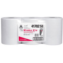 Kc 41702 Wypall X70 Workhorse Rags Wht 10X13.4 3/275/Cs Kimberly Clark Corp 114268