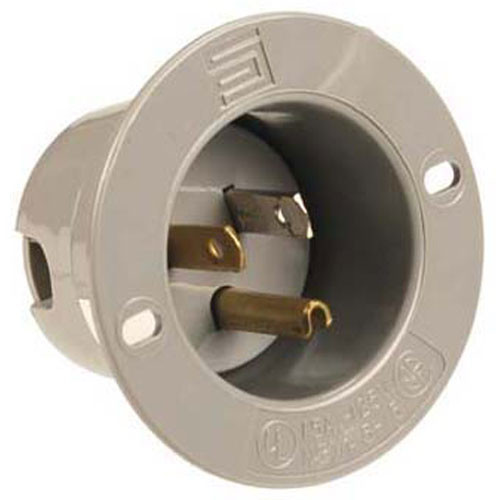 RECEPTACLE POWER INLET, 120V for Frymaster - Part# 8071219