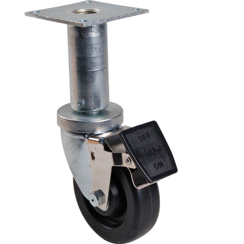 CASTER, 4WHEEL,9LIFT,W/BRAKE for Pitco - Part# PP10815