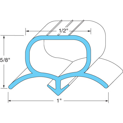 GASKET - LID for Beverage Air - Part# 712-024D-02