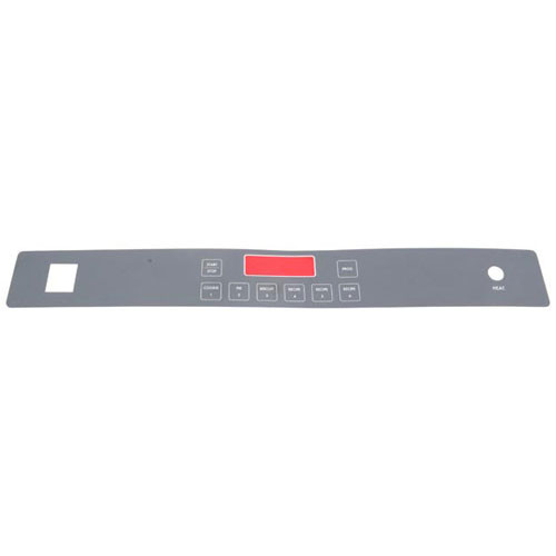 LEXAN CONTROL DECAL for Blodgett - Part# 31557