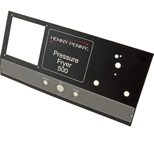 HP CONTROL PANEL DECALELECTRI for Henny Penny - Part# 64427