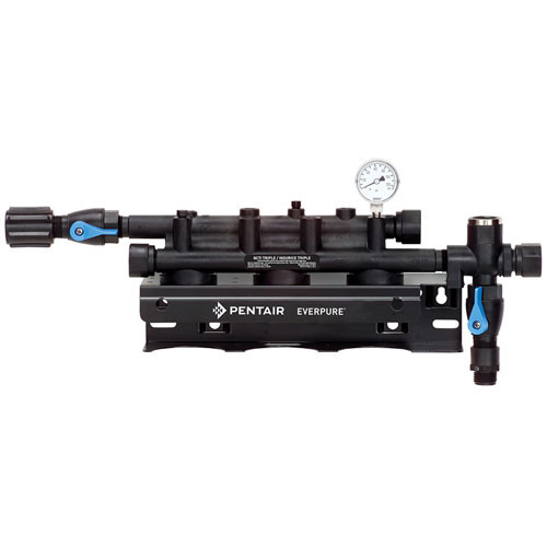 HEAD, WATER FILTER -TRIPLE for Everpure - Part# EV927223