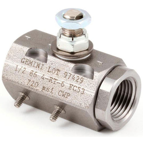 1/2 BALL W/STUDS VALVEGEMINI for Frymaster - Part# 8102201