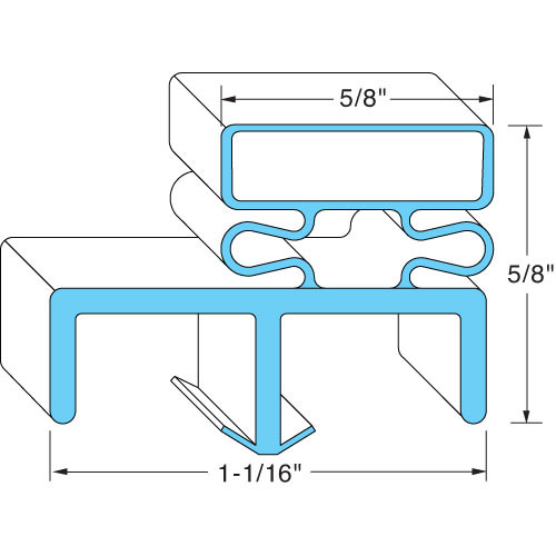 GASKET, DOOR for Norlake - Part# 037453