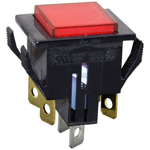 PUSHBUTTON SWITCH7/8 X 7/8 DPST for Cleveland - Part# 19978