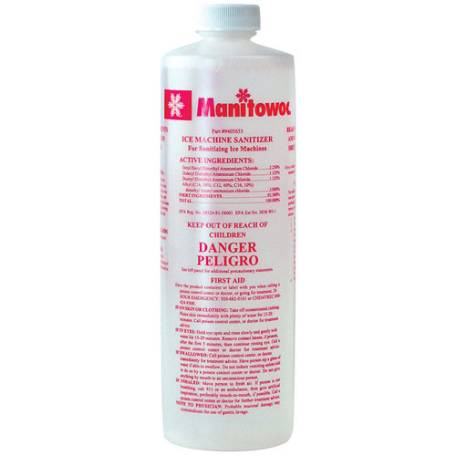 Manitowoc Ice 000005164 SANITIZER SINGLE BOTTLE