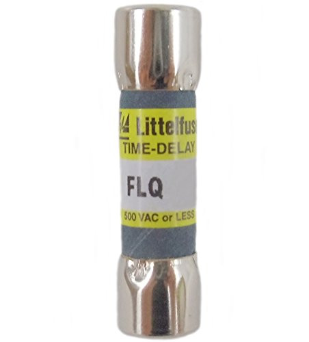 Littelfuse FLQ003 UL Time Delay Midget Fuse with Supplemental Protection, 3 amp, 500V, 300V AC