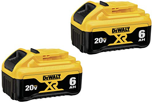 DEWALT 115-DCB206-2 20V MAX 6.0 AH LI-ION BATTERY 2PK