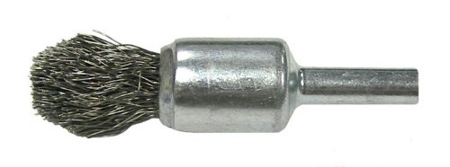 WEILER 804-10302 1/2 CRIMPED WIRE CNTRLDFLARE END BRUSH .014
