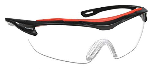 Uvex 763-S1359C UVEX ASTROSPEC 3000 SAFETY SPECTACLE BLACK FRAME