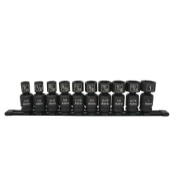 10pc 1/2 Drive Nano Pinless Universal Impact Sock