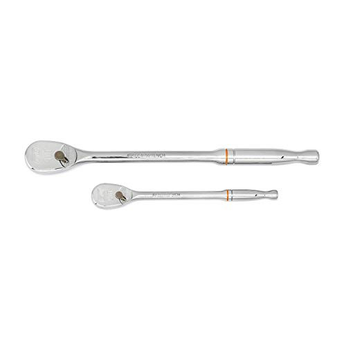 GEARWRENCH 329-81268T 2PC 1/4  3/8 DR 90T FULL POL LONG HANDLE RATCH