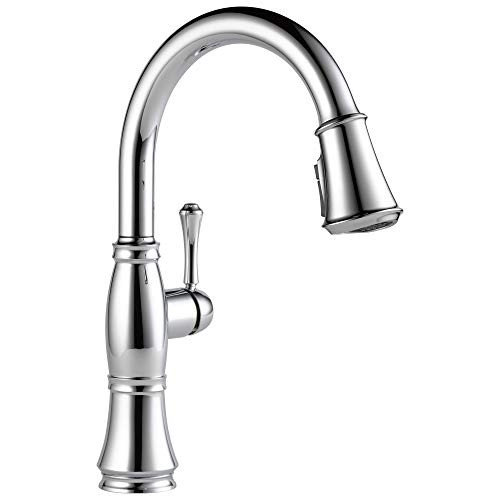 Delta 9197-PR-DST Delta Cassidy Single Handle Pulldown Kitchen Faucet - Lumicoat Chrome