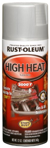 RUST-OLEUM 647-248904 AUTOMOTIVE HIGHT HEAT  FLAT ALUM 12 OZ. SPRAY