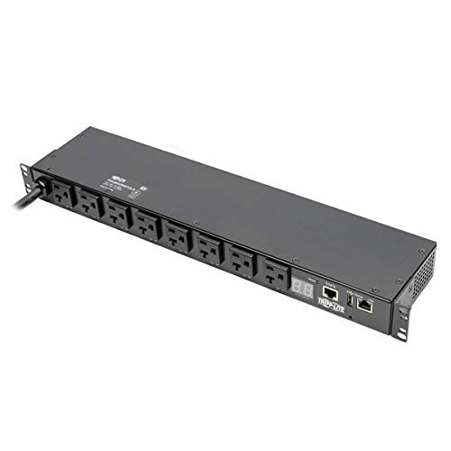 Tripp Lite PDUMH20NET2LX PDU Switched 1.9kW 120V 8 5-15/20R L5-20P LX Interface 1URM TAA