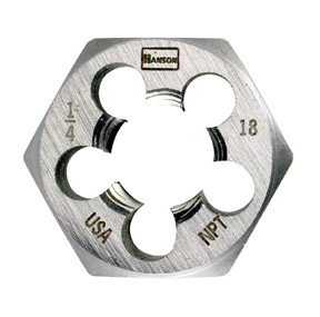 Vise Grip AHN-6703 5/PK DIE 1/4 -18 NPT 1" HEX