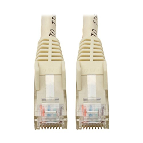 TRIPP LITE N201-06N-WH CAT6 GBE SNAGLESS MOLDED PATCH CABLE UTP WHITE RJ45 M/M 6IN