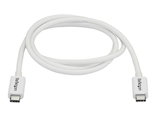 STARTECH.COM TBLT3MM1MW PROVIDE 2X THE DATA TRANSFER SPEED OF ANY OTHER CABLE TYPE AND ENABLE FULL 4K 60
