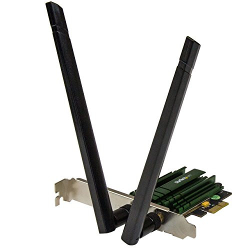 STARTECH.COM PEX867WAC22 ADD HIGH SPEED 802.11AC WIFI CONNECTIVITY TO A DESKTOP PC THROUGH A PCI EXPRESS