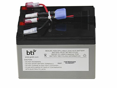 BATTERY TECHNOLOGY RBC48-SLA48-BTI REPLACEMEN UPS BATTERY FOR APC RBC48