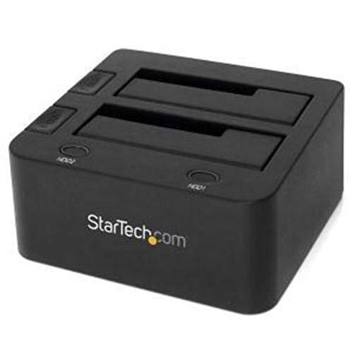 STARTECH.COM SDOCK2U33RE CLONE A 2.5IN/3.5IN SATA DRIVE WITHOUT A HOST COMPUTER CONNECTION, OR DOCK THE D